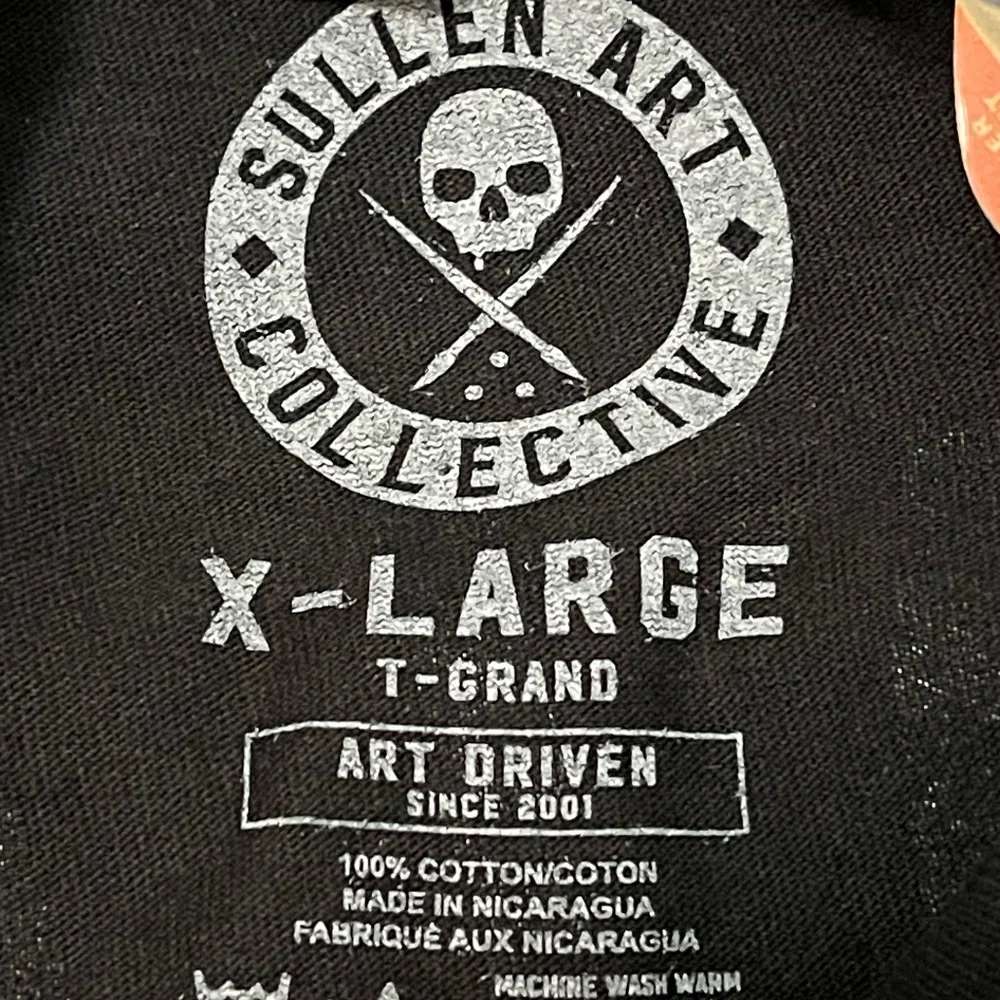 Sullen Castaway T-Shirt Color Black Size XL - Picture 7 of 7